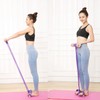 Versatile Fitness Resistance Bands with Foot Pedals - Multi-Functional Exercise