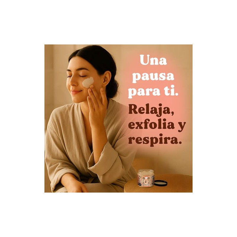 Exfoliante Facial - Natural - Orgánico - Suave - Limpieza