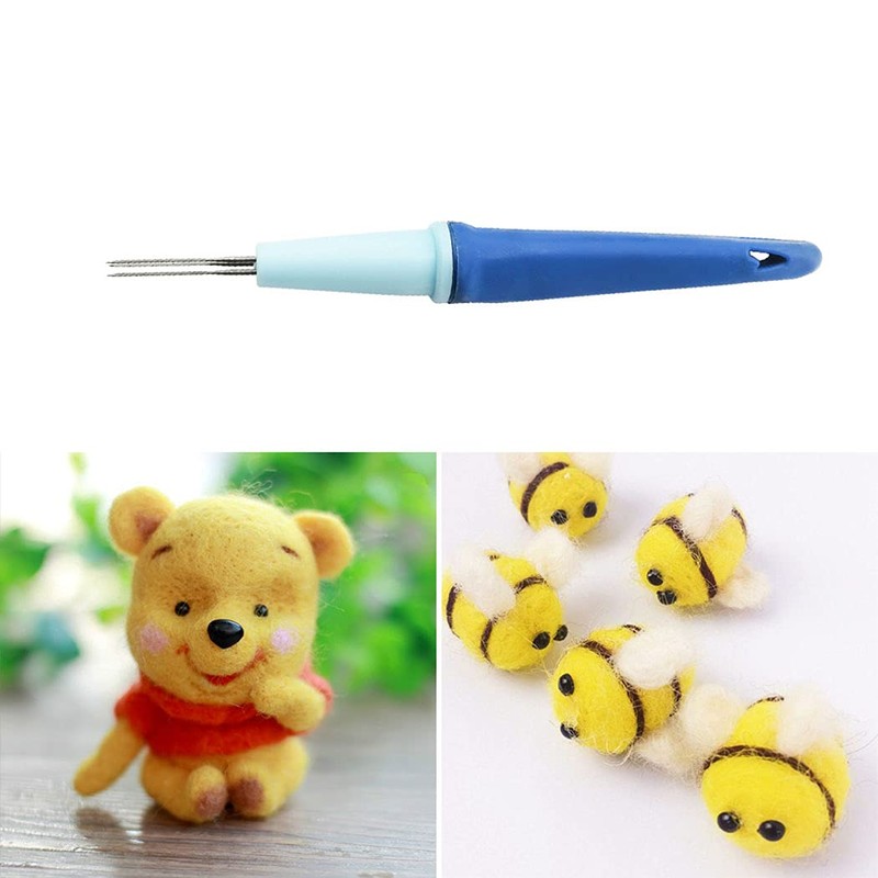 ZYAMY Pen Style Needle Felting Tool with 3 Needles and