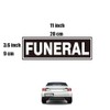 Funeral Car Magnets - Magnets for Funeral Procession | Funeral