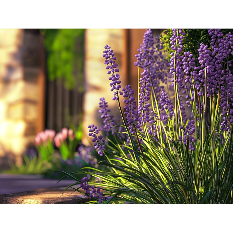 Big Blue Liriope Muscari - 3 Live 4 Inch Pots