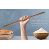 80 cm (31.5 Inch) Wood Extra Long Rolling Pin for