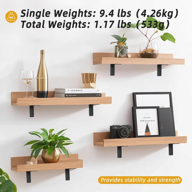 8-Pack 6" x 6" x 2⅜" L Right Angle Bracket,