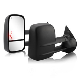 Sanooer Arrow LED Tow Mirrors for 07-14 Silverado & Sierra 1500-3500HD