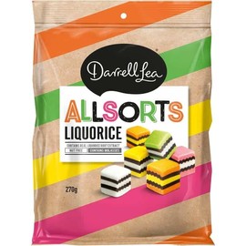 Darrell Lea Bulk Darrell Lea Liquorice Allsorts 270g ($5.50 each x 12 units)