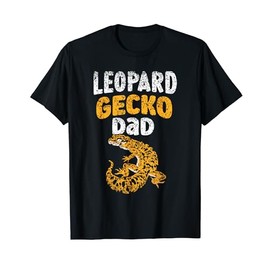 Leopard Gecko Dad Owner Lizard Geckos Leopard Gecko Father T-Shirt