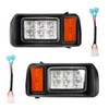 FIXHAWK Club Car DS LED Headlight Kit, Original Style Head