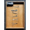 MUJI 15844456 Steel Eyebrow Cutting Scissors Total Length Approx. 3.5