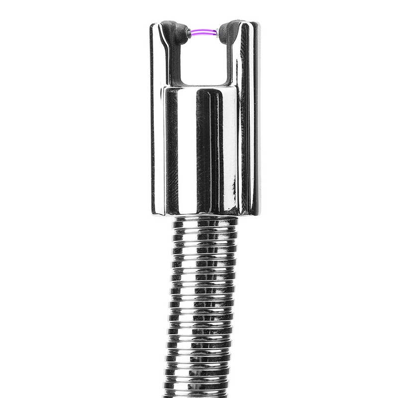 360° Rotatable Electric Arc Lighter Flameless USB Pulse Lighter Wind