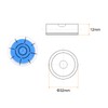 HARFINGTON 4pcs Round Bubble Level 32x12mm Mini Circular Precision Spirit