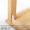 BLOOPIC L-Shaped Metal Bracket, Stainless Steel, L-Shaped Angle Bracket, Right