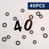TKYPZY 40 Pack Power Pressure Washer O-Rings for 1/4" &