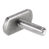 Walmeck 6Pcs Kayak Rails Screws Bolts Hardware Parts for Kayak