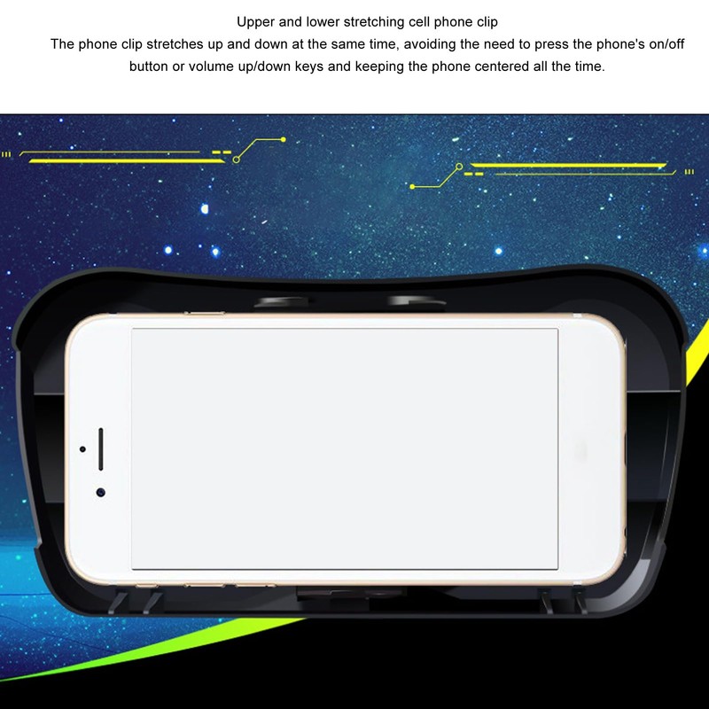 VR Headset, Immerse Viewing Experience, Compatible Mode, Phone Clip, Headphone