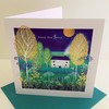 Rachel Ellen Happy New Home Card - House Wild Flowers