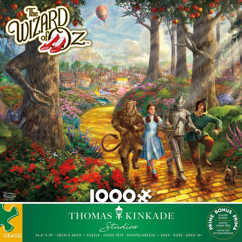 Ceaco - Thomas Kinkade - Follow The Yellow Brick Road