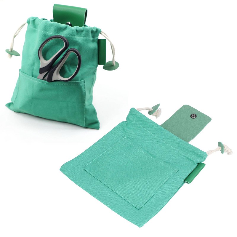 Foraging Bag Large Capacity Durable Canvas PU Leather Wide Application