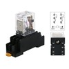 Electromagnetic Power Relay with HH52P Base AC 110V Power Relay