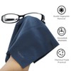 Bqover 6 Pack 11”x11” Extra Large Microfiber Eyeglass Cleaning Cloths,Premium