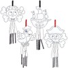 Baker Ross FC898 Pirate Suncatcher Windchimes - Pack of 4,