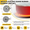 MP22YA Electric Range Burner Element Unit Set（2 pcs MP21YA 8"