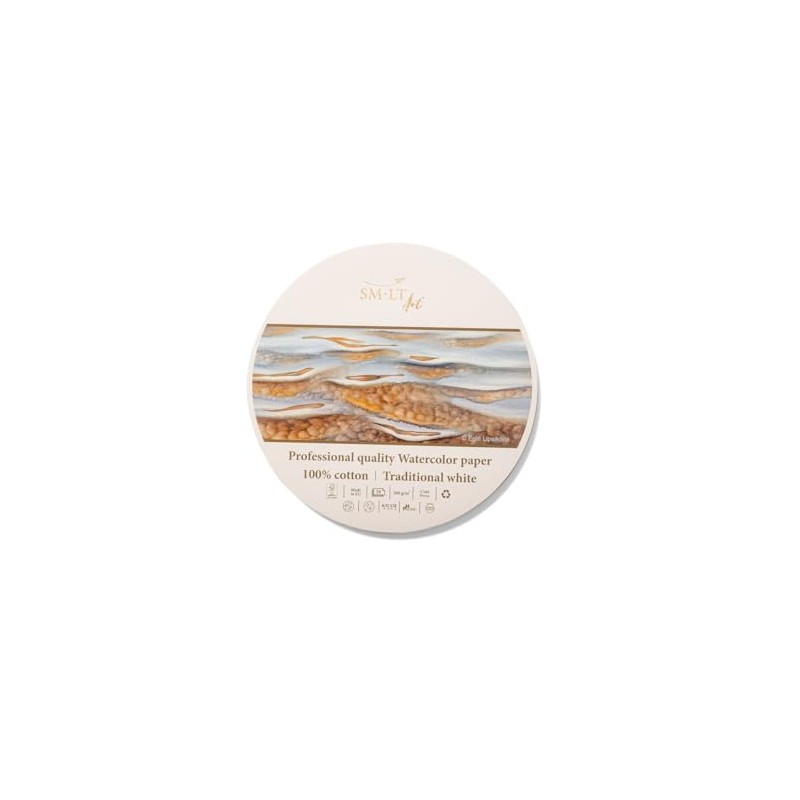 SM•LT Professional PRO Series Premium Watercolor Paper 100% Cotton 300gsm