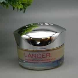 Lancer Nourish Rehydration Mask w Bio-Peptide + Vitamin B3 1.7 oz New Not Sealed