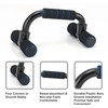 Push Up Bars for Men & Women (Blue)
