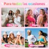 Kit De Extensiones Pestañas D Negro 1.6cm 320p Pink Diy