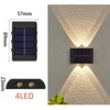 Solar Wall Lights for Outdoor Lighting – Up & Down