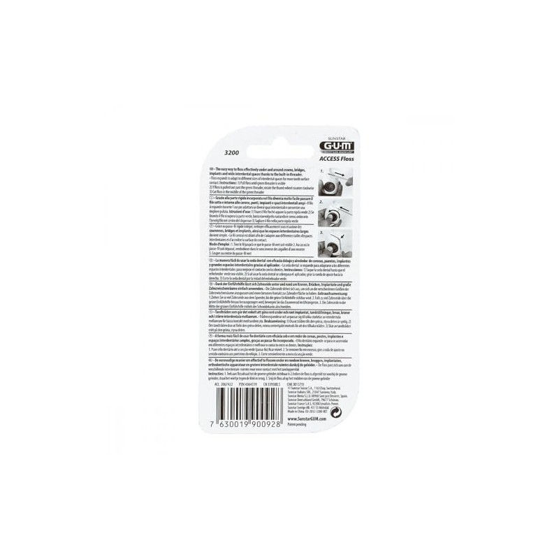 Gum Access Floss for 50 Applications (Pack of 1)