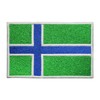 South Uist County Flag Patch Iron On Embroidered Applique Patch