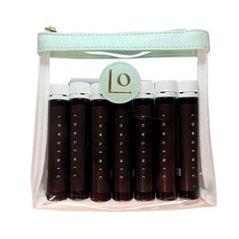 Longenic® Premium Collagen Drinking Ampoules High Dose Pack of 7 with Globetrotter Bag | Glow Collagen for Beautiful Skin & Anti-Ageing Effect | Immune System Booster with High-Quality Collagen