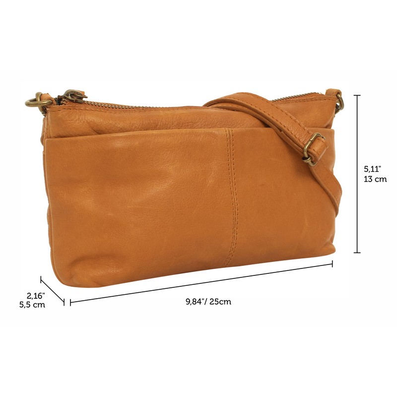 Gusti Veronika Women's Leather Handbag, Small Handbag, Leather Bag, Party