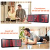 AnExer 13.2'' Gym Timer, Gym Clock, Large LED Digital Wall