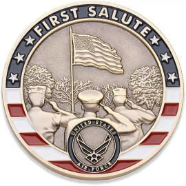 Coins For Anything United States Air Force First Salute Challenge Coin