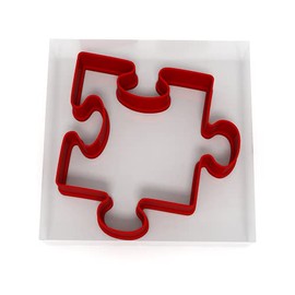 8CM Jigsaw Piece Shape Cookie and Fondant Cutter