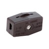 B&P Lamp® Brown Inline Rotary Cord Switch for 18/2 SPT-1