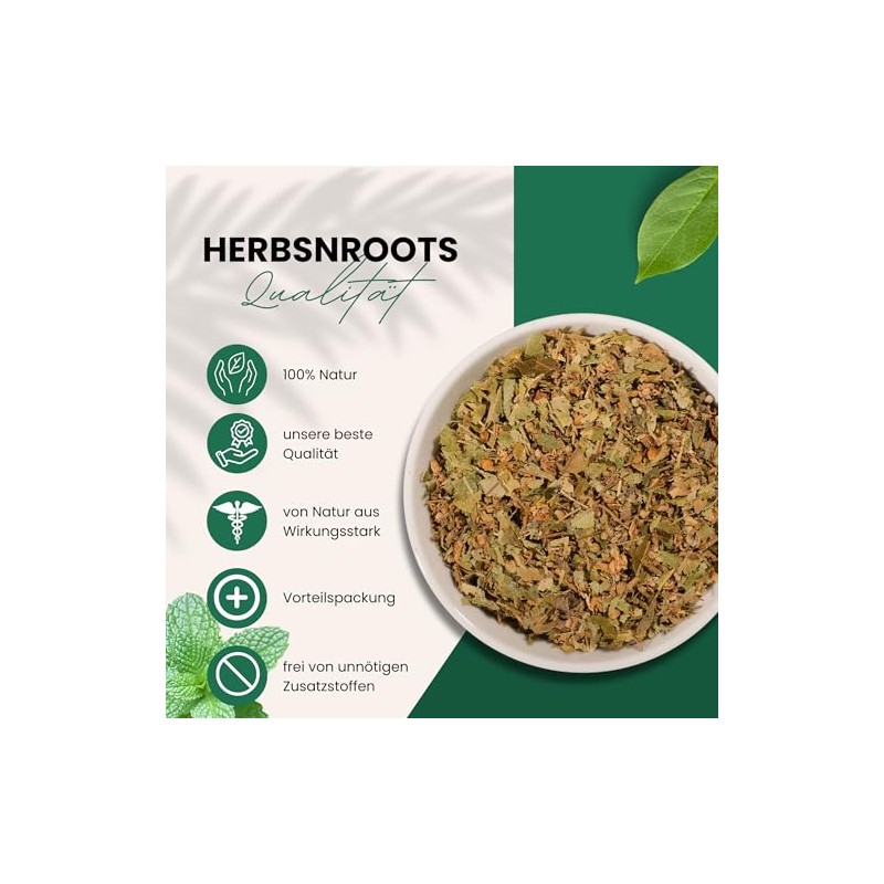 Lime Blossom Silver 500g • "Ruhe" Herbal Tea • High