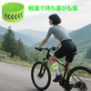 BOJIDO Reflective Cycling Bands, Running, Set of 2, Fluorescent Green,