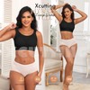 Xcutting Womens Comfortable Wireless Bras Push Up Seamless Bralettes Soft