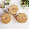 Wooden Seasoning Container for Salt and Spices – Lidded Condiment