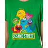 Sesame Street Women's Elmo And Friends Cookie Monster Distressed Print