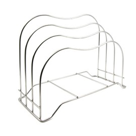 Cutting Board Storage Rack Stainless Steel Wire Chopping Board Holder Cutting Board Rack, Cutting Boards for Kitchen with Holder Kitchen Cabinet Organizer