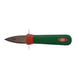 Sanelli Premana Oyster Opener, Stainless Steel/Green, 9 cm