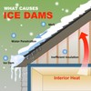 MAXKOSKO Roof Gutter Heat Cable for Snow Melting, Roof De-Icing