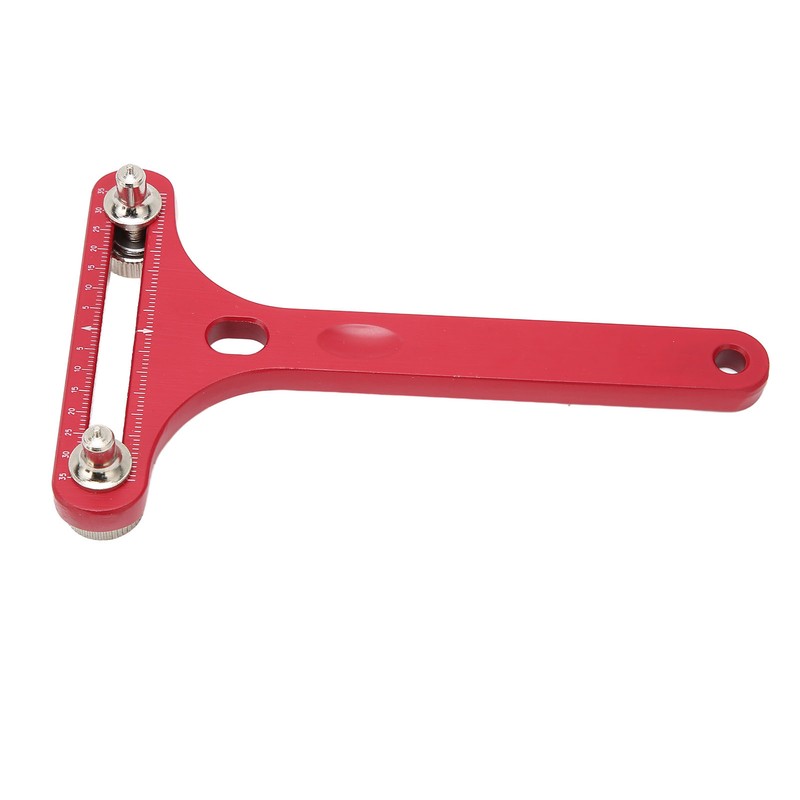 T Shaped Watch Back Case Opener Alloy Steel Clear Scale