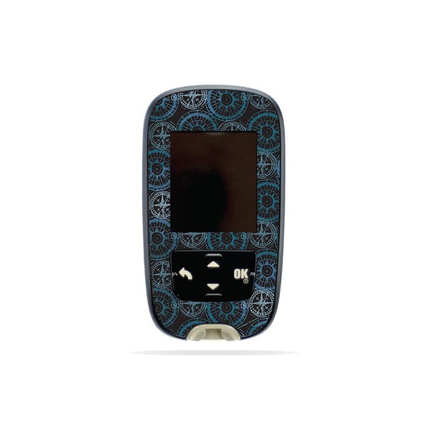 MightySkins Skin Compatible with Accu-Chek Guide - Compass Tile |