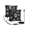 euroharry USB 120 mm Quiet Fan, 2-in-1, 6 Wind Speeds