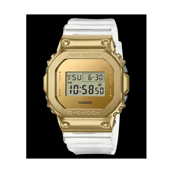 Casio Authentic G-Shock Casio Limited Edition GoldIP Transparent Men Watch